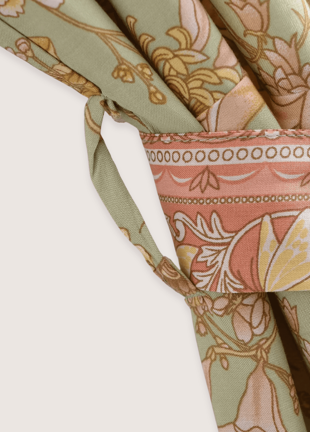 Kimono long bohème fleuri | Takaren