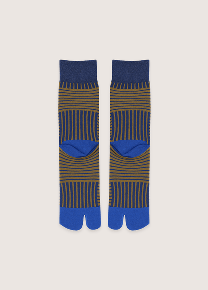 Chaussettes tabi bleues | Shirona