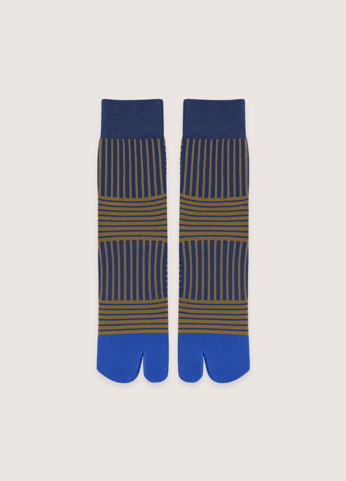 Chaussettes tabi bleues | Shirona
