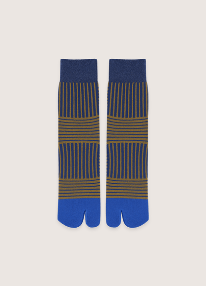 Chaussettes tabi bleues | Shirona