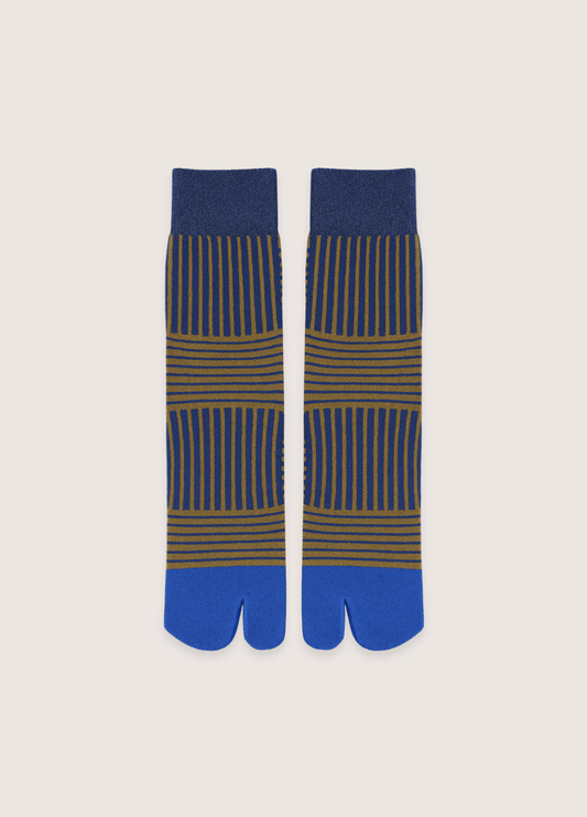Chaussettes tabi bleues | Shirona