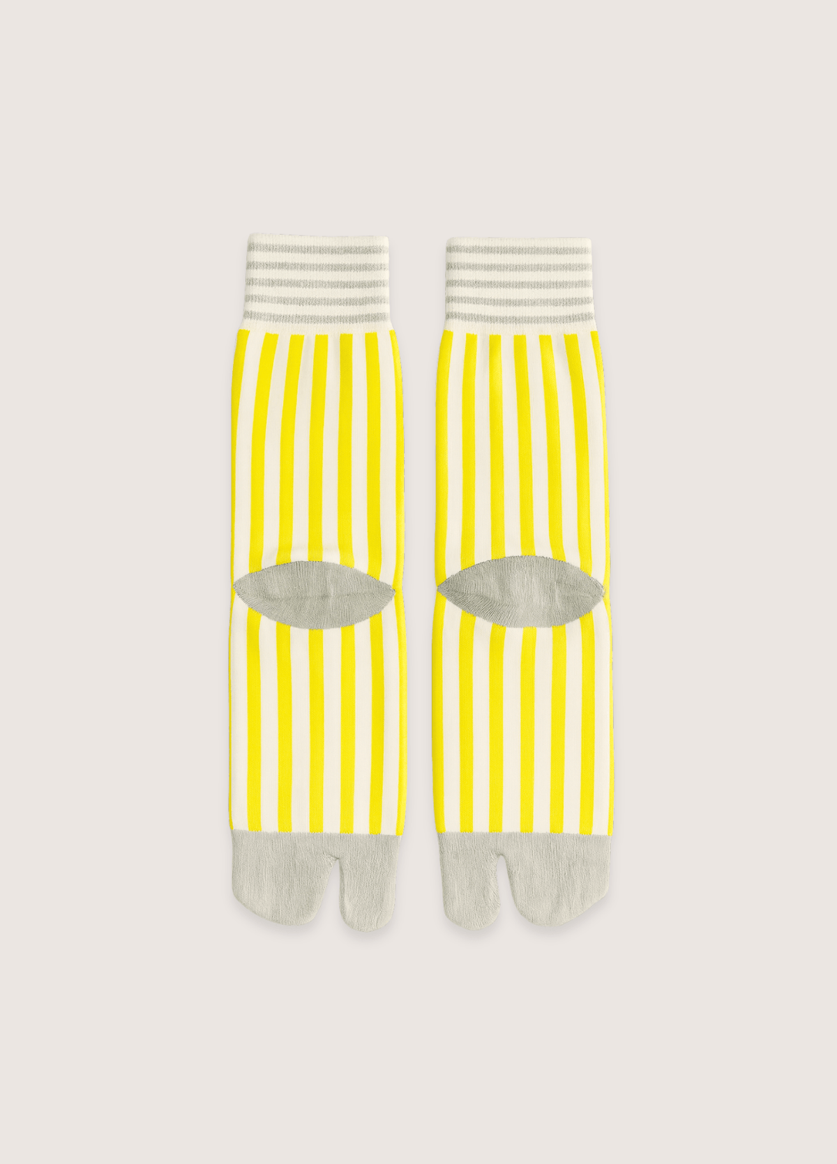 Chaussettes tabi jaunes | Asara