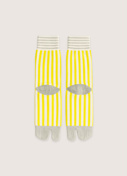 Chaussettes tabi jaunes | Asara