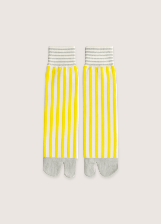 Chaussettes tabi jaunes | Asara