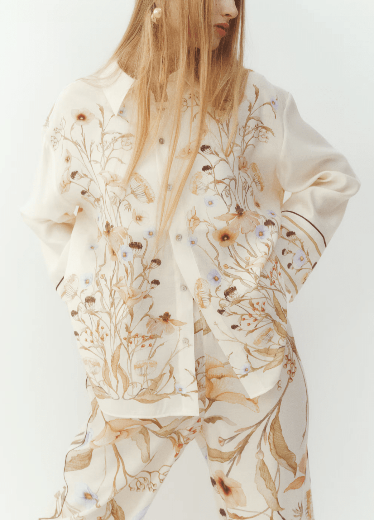 Ensemble kimono court et pantalon | Naoro