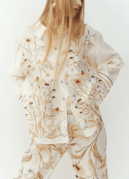 Ensemble kimono court et pantalon | Naoro