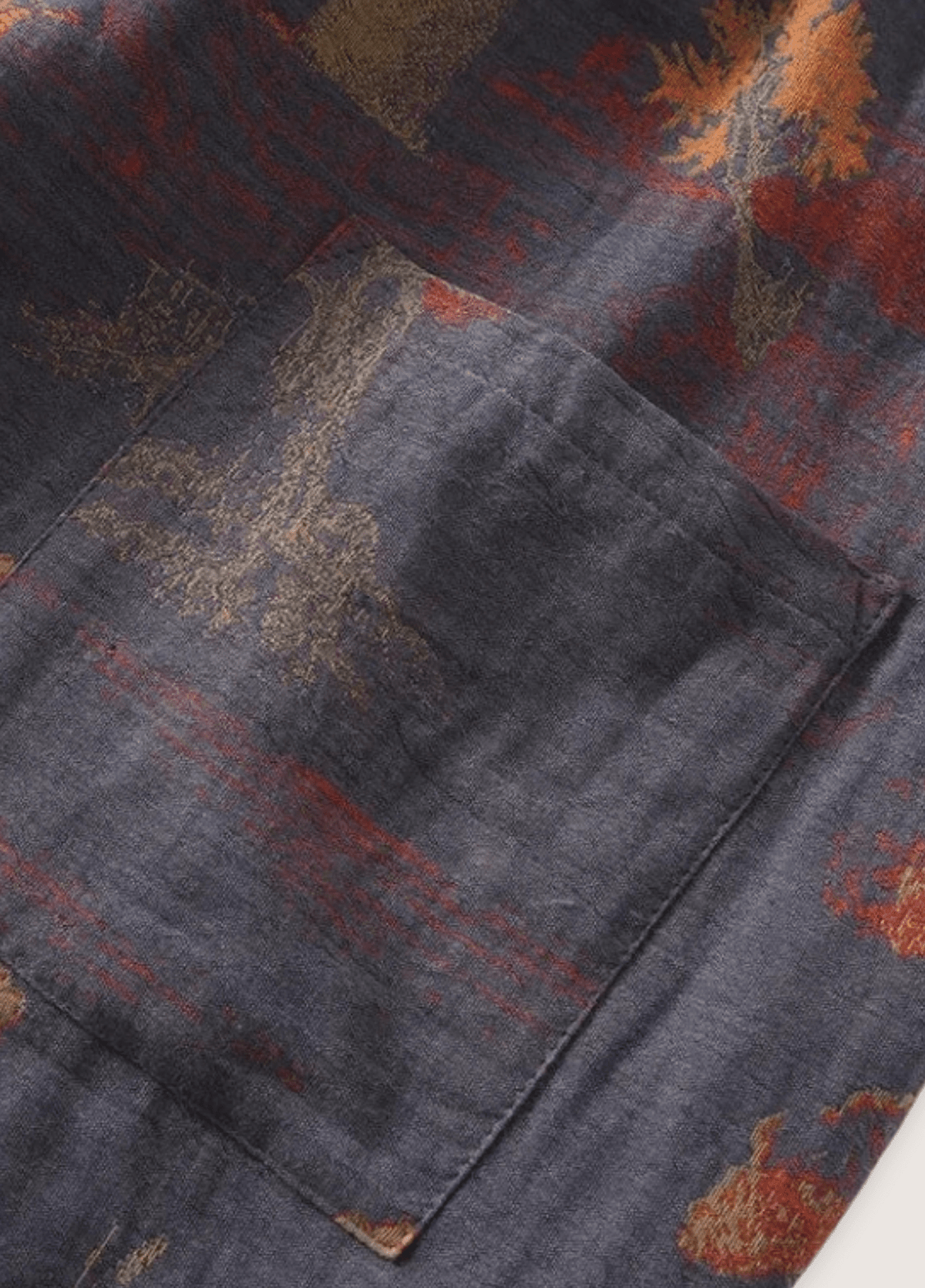 Ensemble pantalon pyjama kimono bleu | Morira