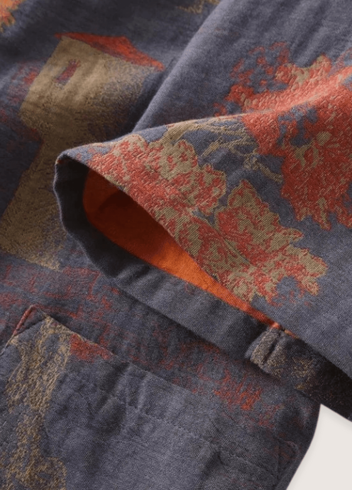 Ensemble pantalon pyjama kimono bleu | Morira