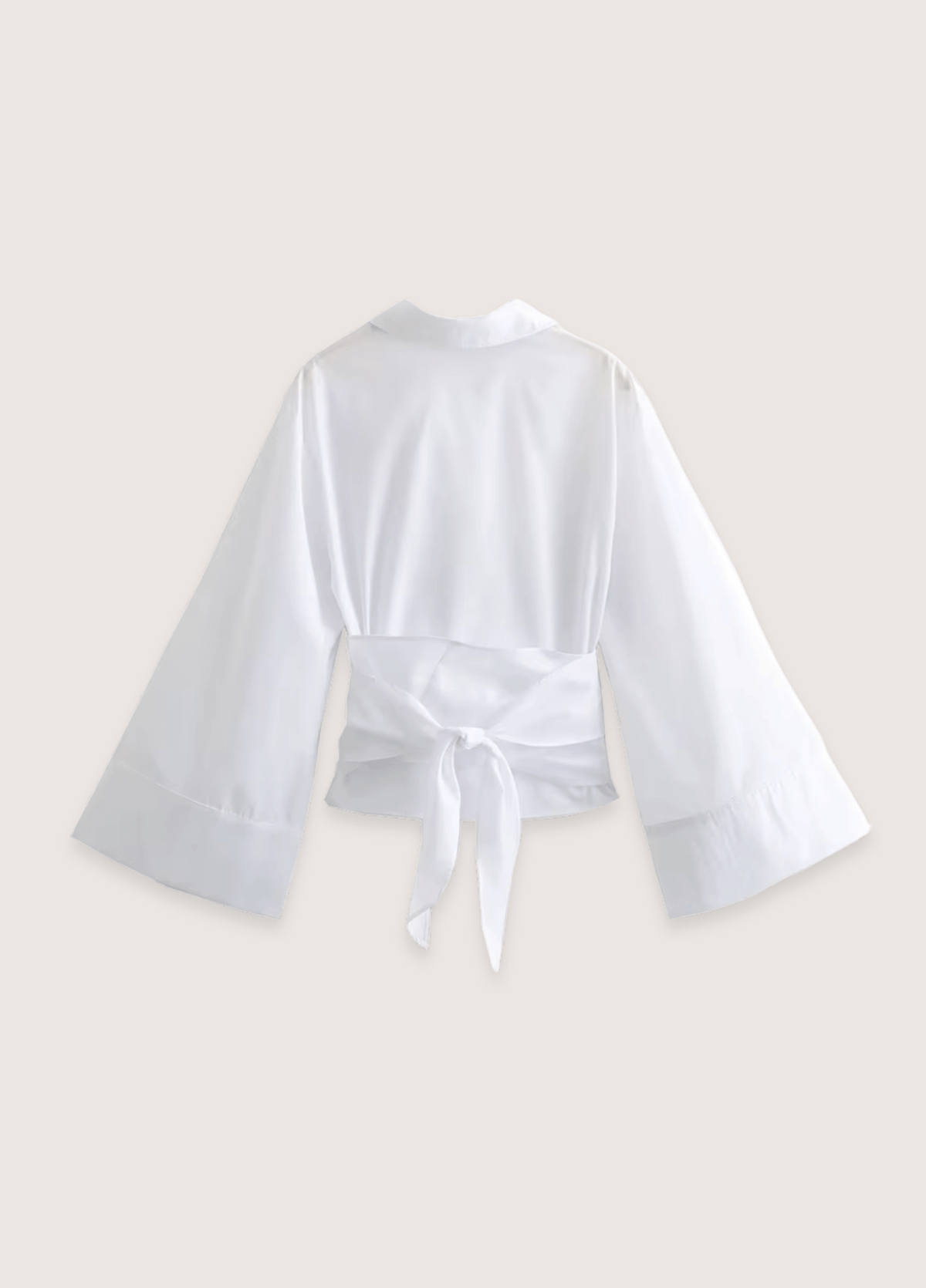 Kimono court blanc | Shirori