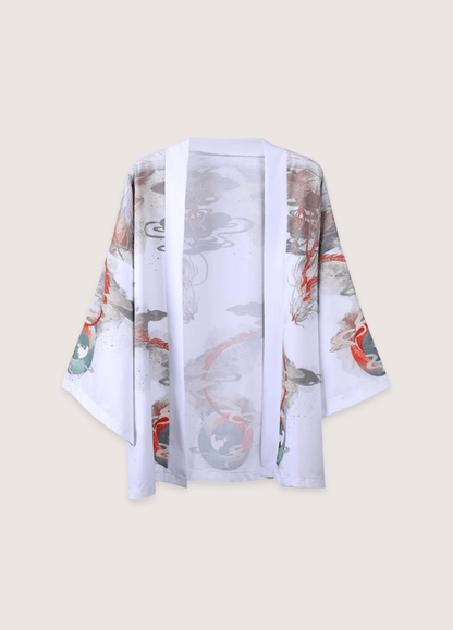 Kimono Dragon Céleste | Hanasa