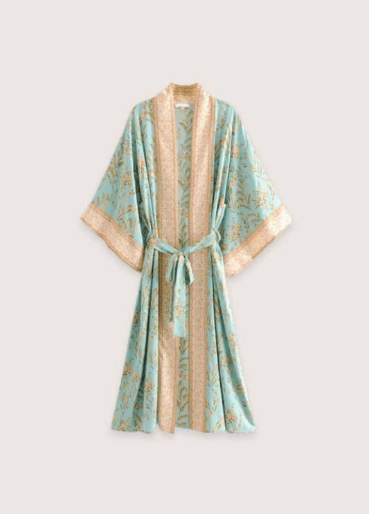 Kimono long bleu | Hanaya