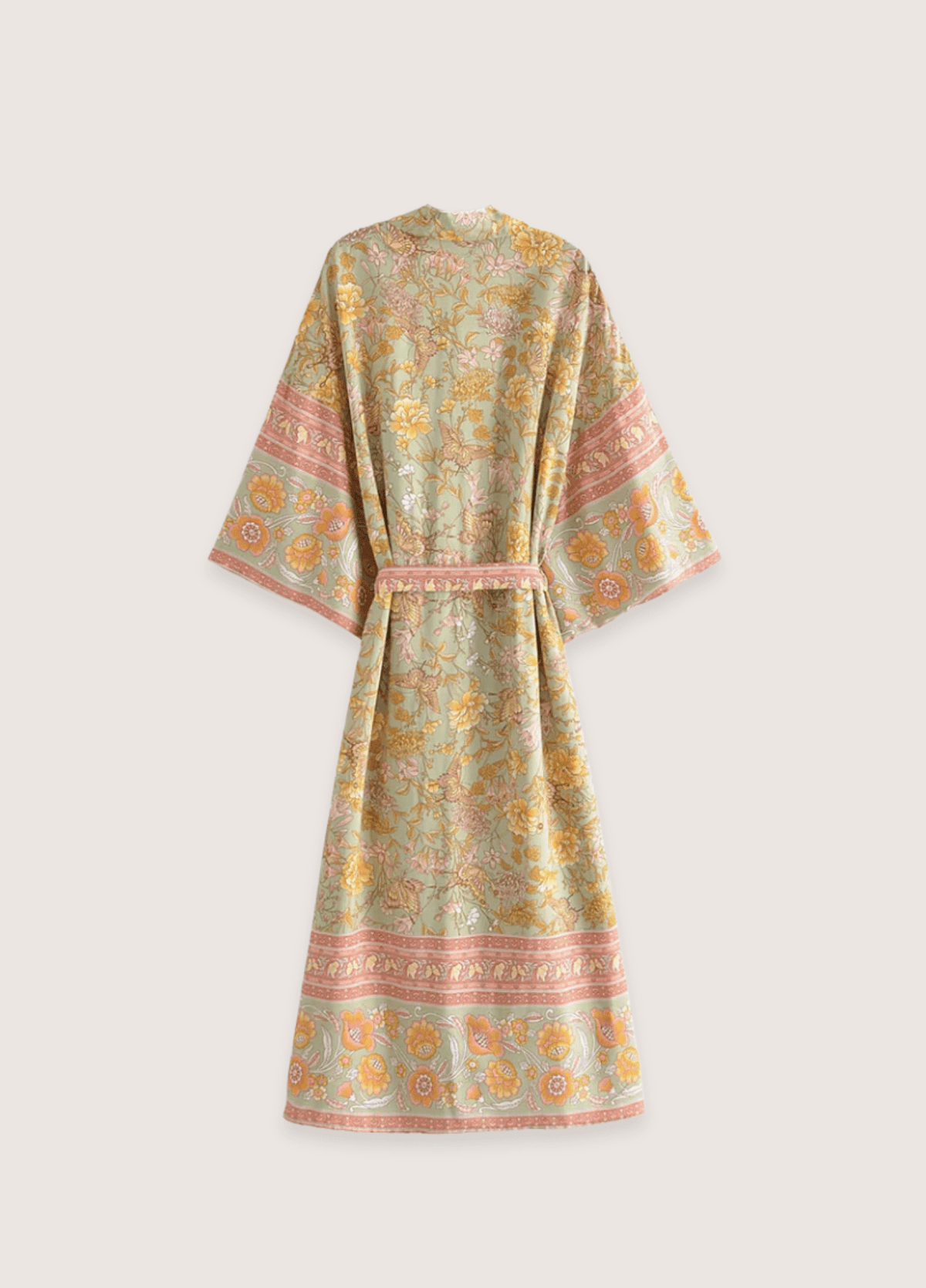 Kimono long bohème fleuri | Takaren
