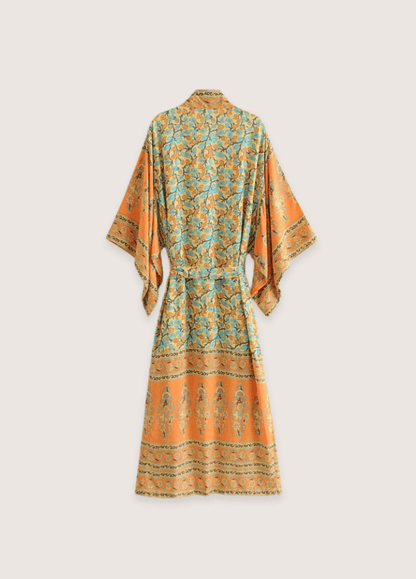 Kimono long orange | Haruka