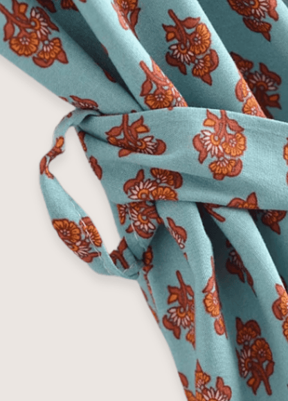 Kimono long turquoise | Morina