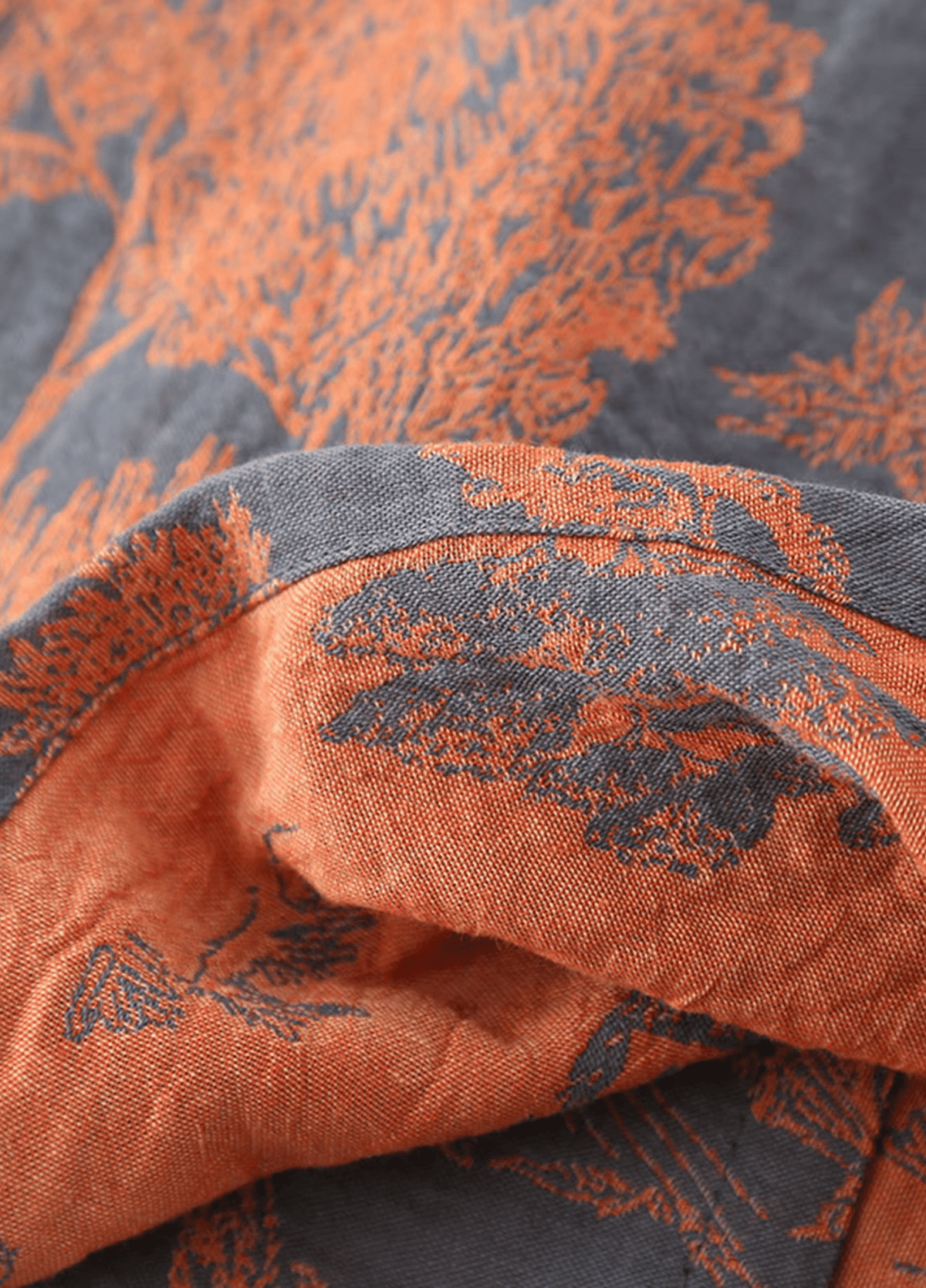 Peignoir kimono bleu homme | Asaka
