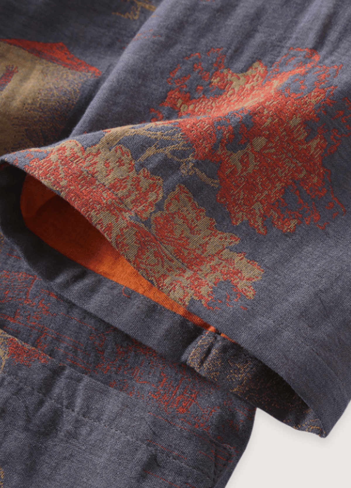Peignoir kimono bleu homme | Mizuna