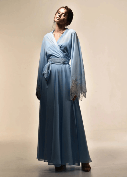 Robe kimono soie | Isosa