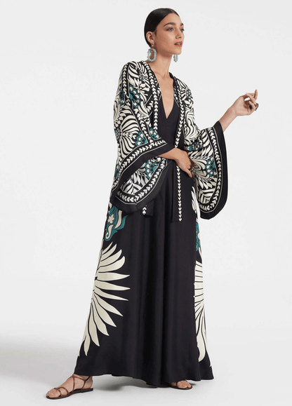 Robe kimono réversible | Mizuren