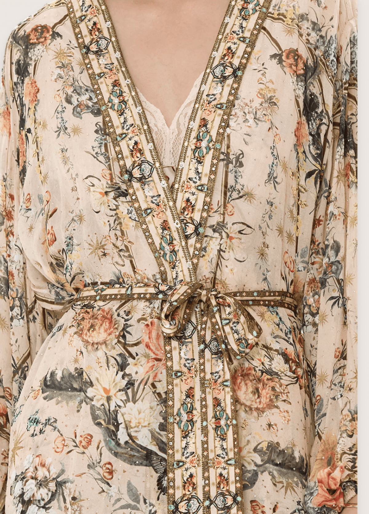 Kimono long soie | Isoren