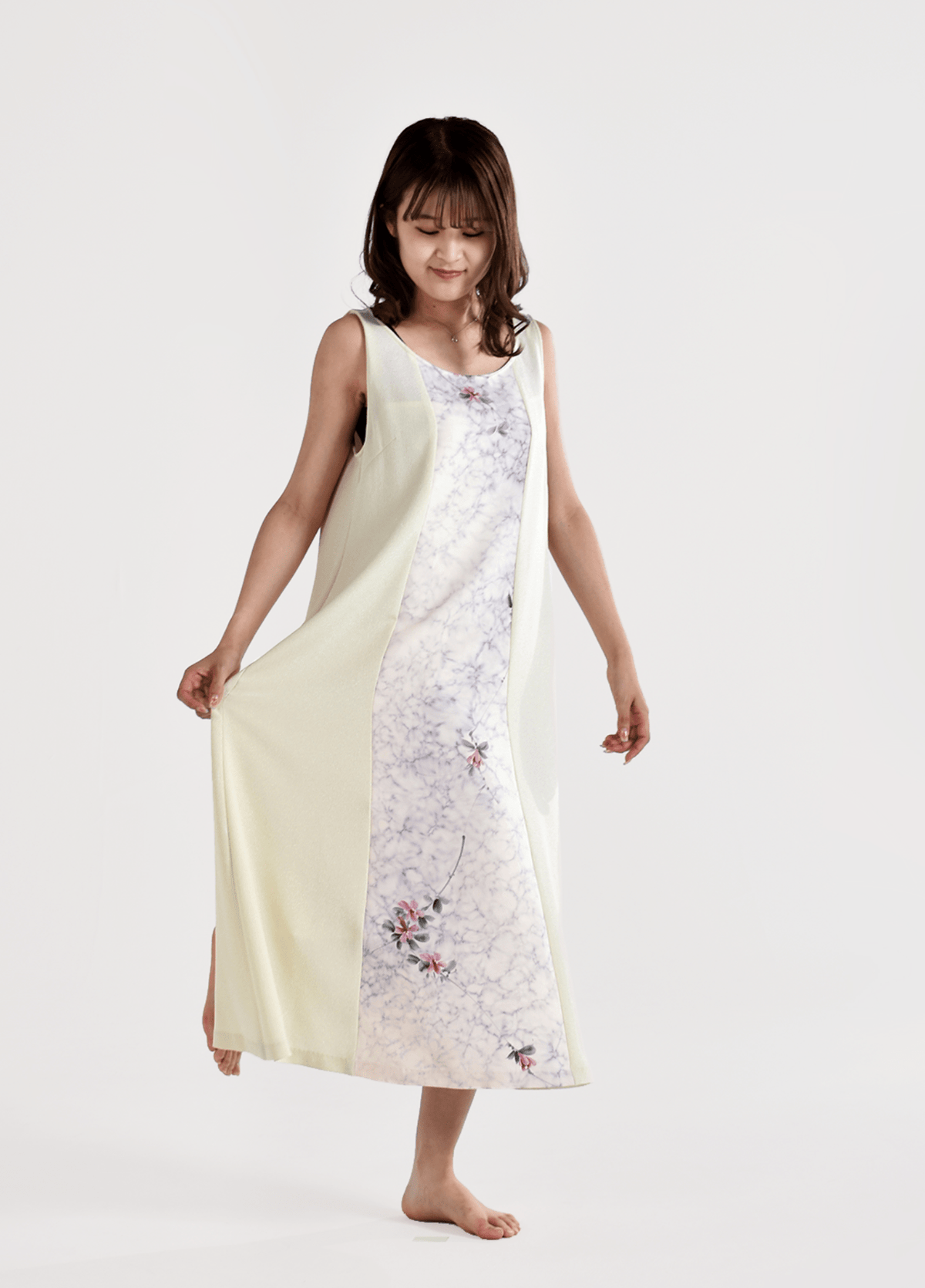 Robe kimono soie | Mizuto