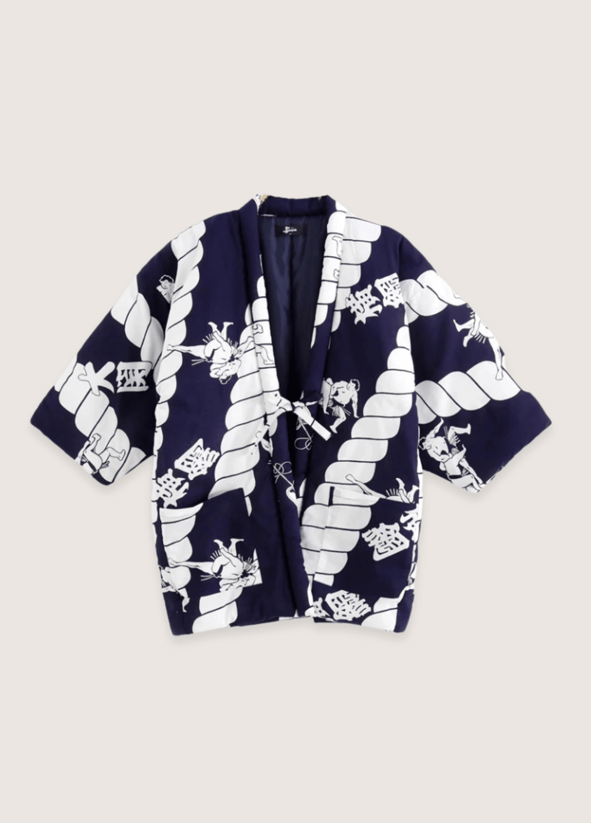 Veste kimono bleu | Hoshiya