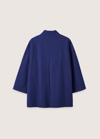 Veste kimono bleu marine | Takato