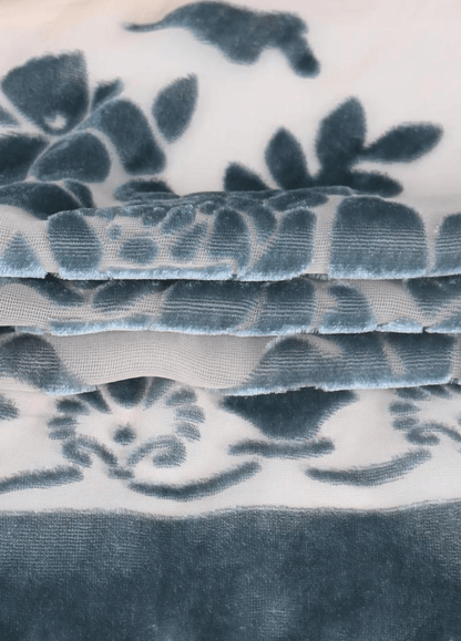 Veste kimono bleu gris | Norita
