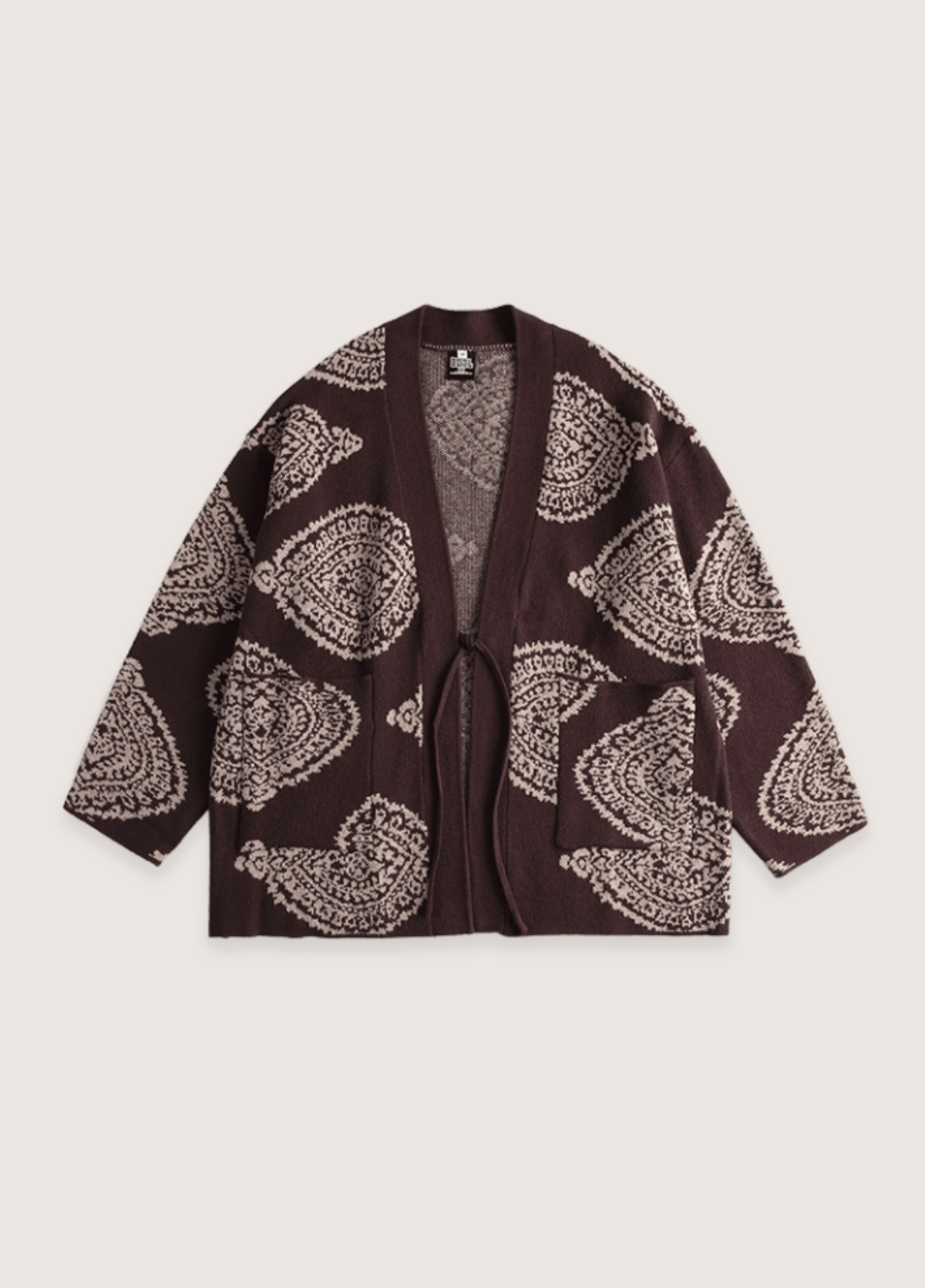 Veste kimono marron | Reiri
