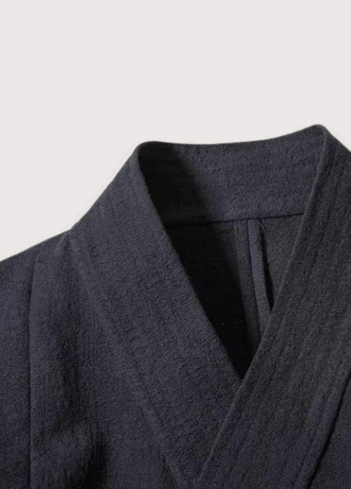 Veste kimono noir | Isora