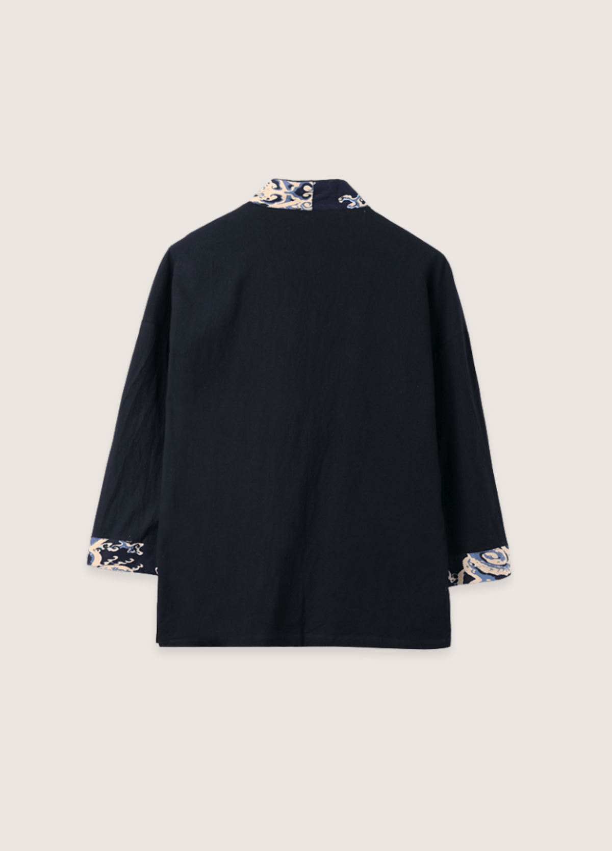 Veste kimono noir | Kiyora