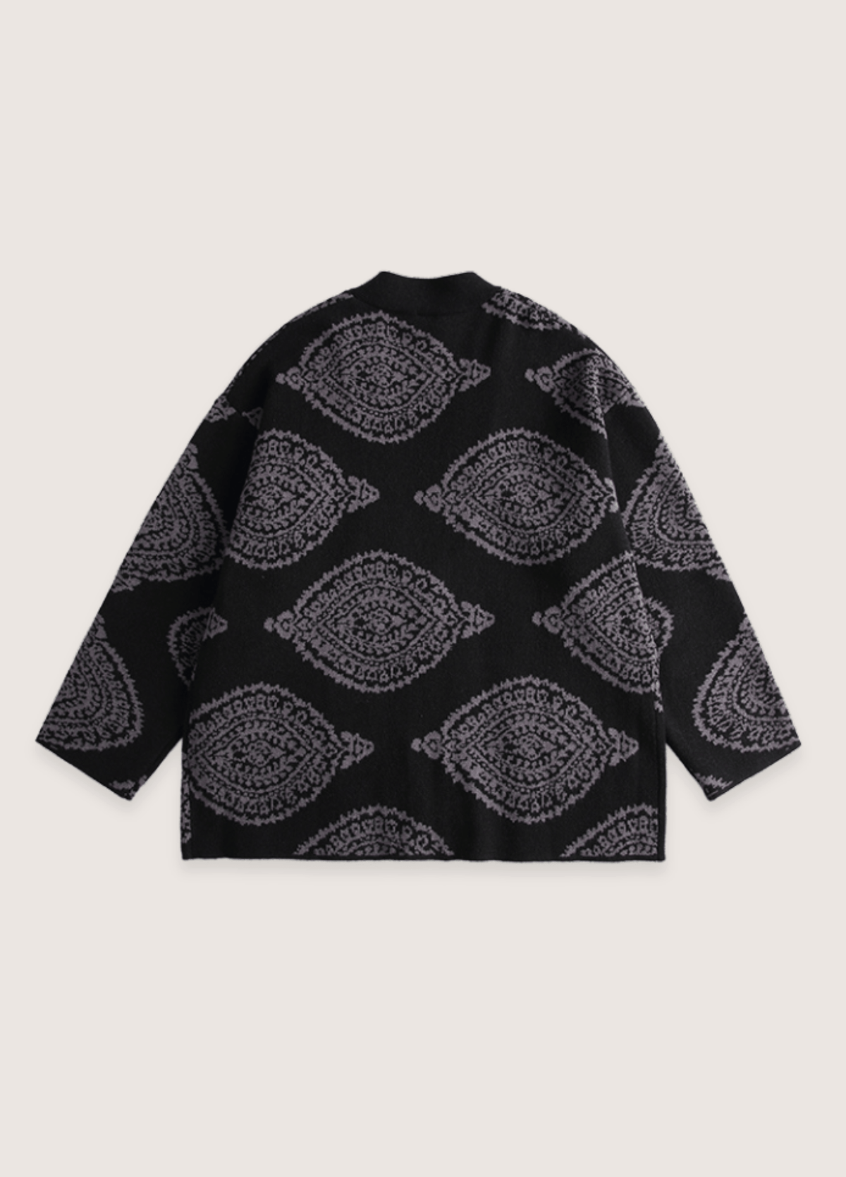 Veste kimono noir | Yukiro