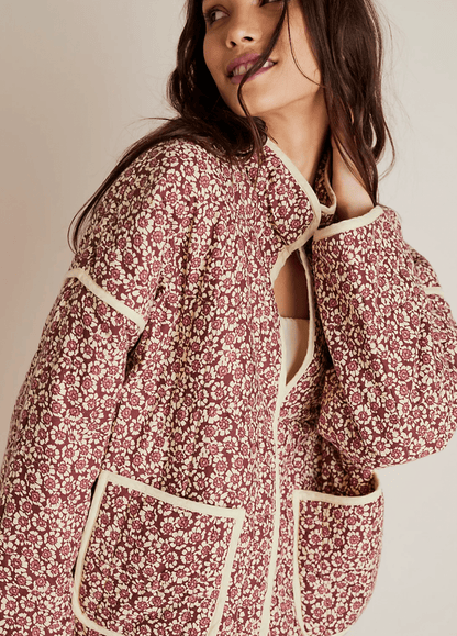 Veste kimono rose | Takara