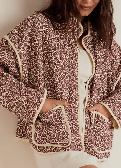 Veste kimono rose | Takara