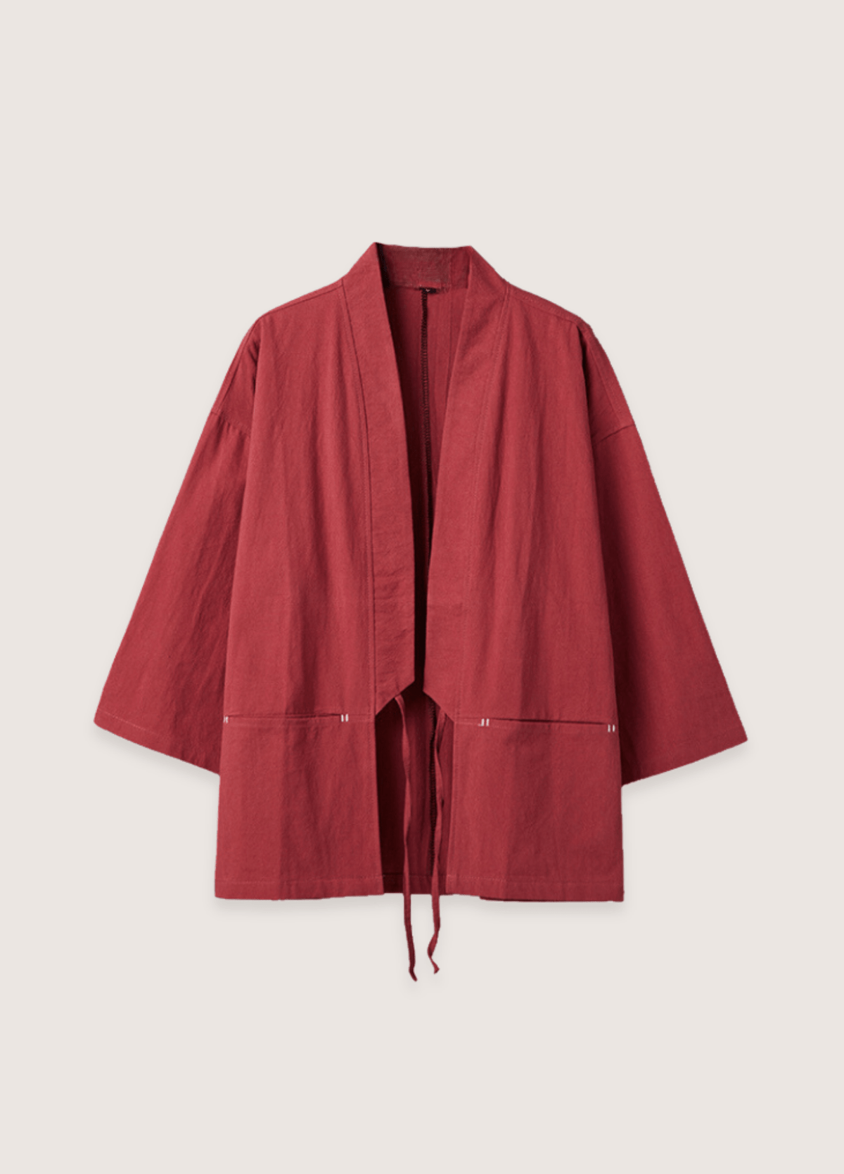 Veste kimono rouge | Sorasei