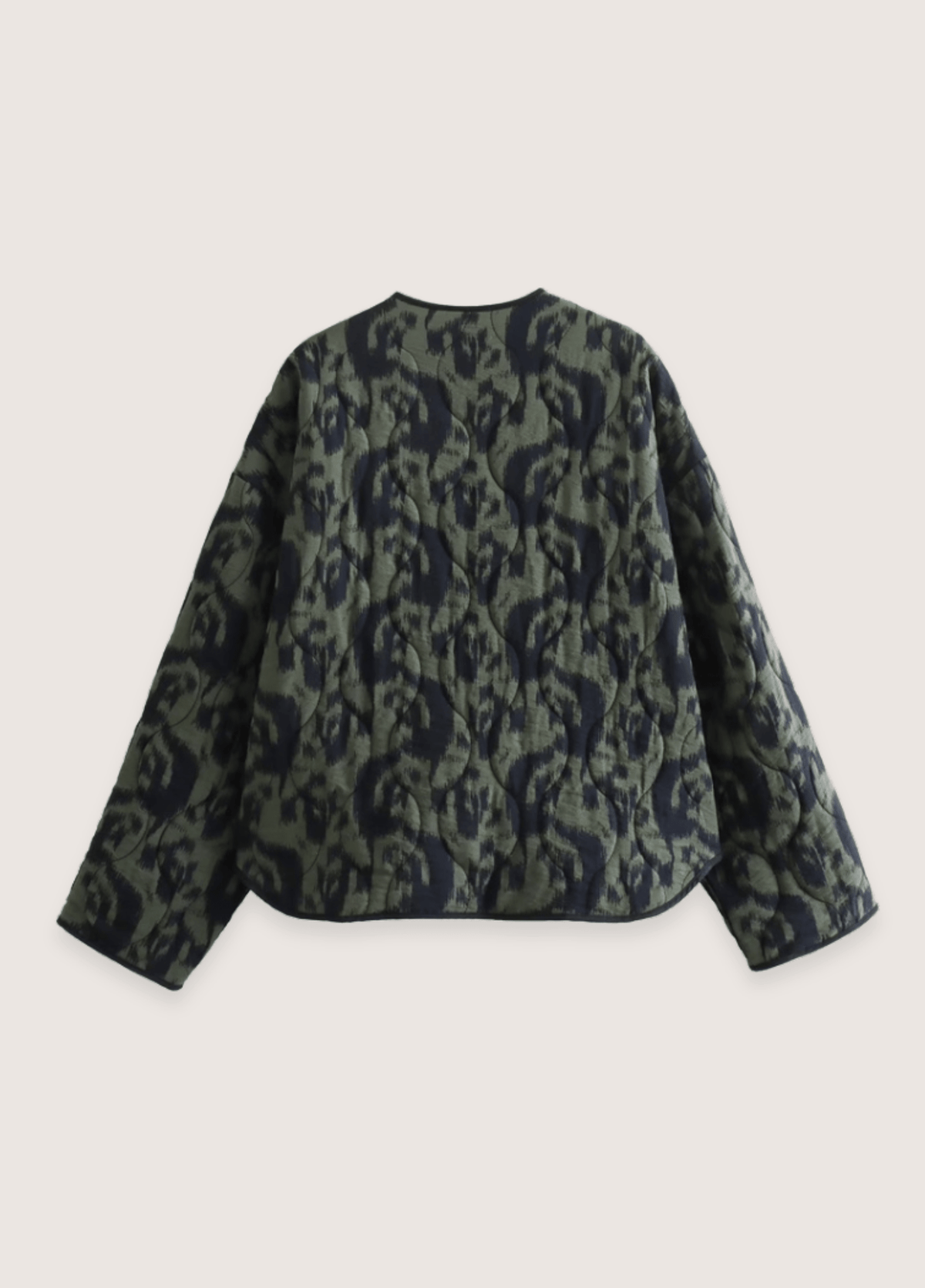 Veste kimono vert olive | Takaya